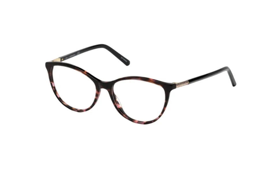 Swarovski Woman Sk5240 055 Optical Frames Outlet Acetate Havana Cat Eye