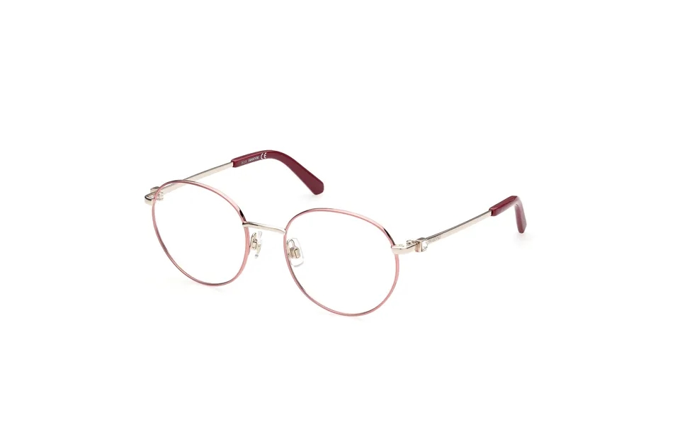Swarovski Woman Sk5417 072 Optical Frames Outlet Metal Pink Round Normal