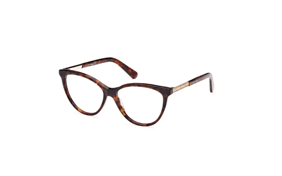 Swarovski Woman Sk5474 052 Optical Frames Outlet Acetate Havana Round Normal