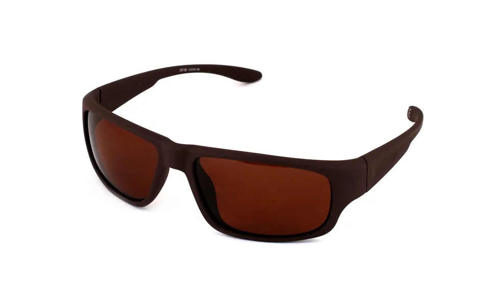 Sweet Years Unisex Pl70 Marrone Gommato Marrone C.03 *3p Outlet Sunglasses Plastic Brown Brown Mask Polarized