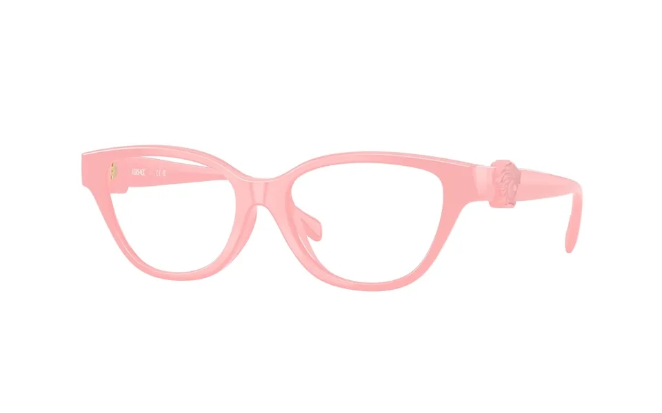 Versace Kid Vk3011u 5452 Optical Frames Injected Pink Transparent Cat Eye Normal
