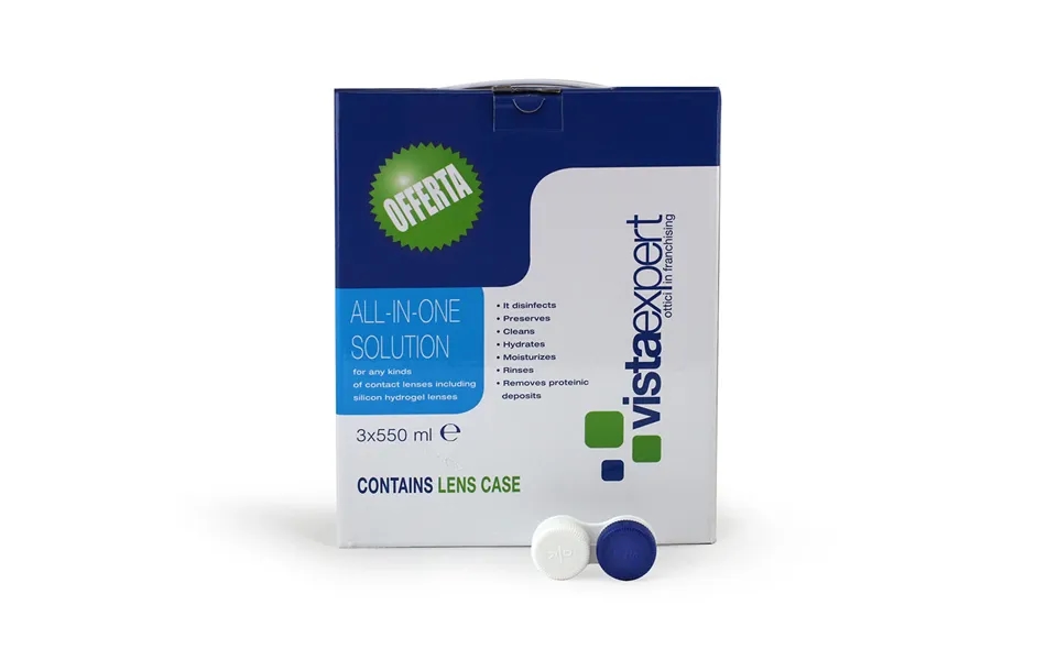 Vistaexpert Vistaexpert 3 Confezioni Scorta Soluzione Unica 550 Ml Liquids