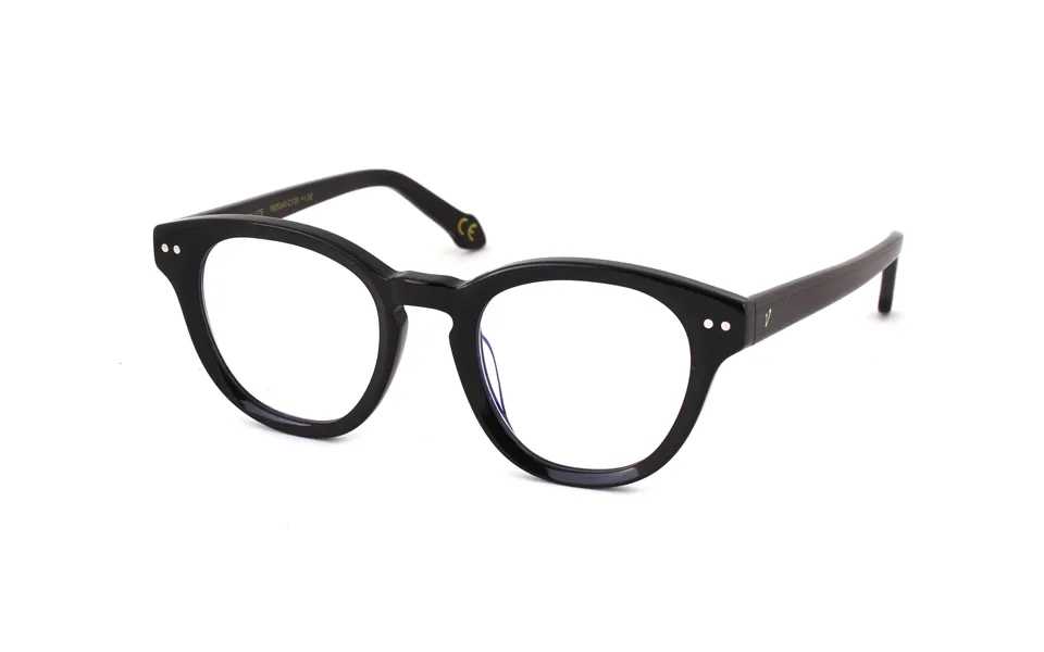 Vitallite Unisex Mod. 509 Blue Block Hmc Reading Glasses Acetate Black Pantos Anti-blue Light