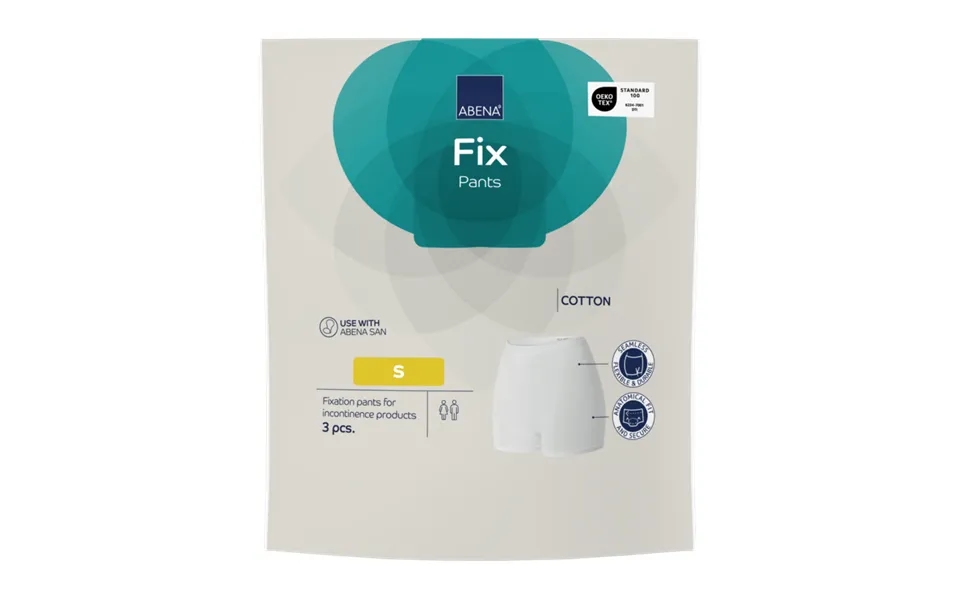 Abena Fix Cotton Pants With Legs - Small, Abena, , Incontinence Aids