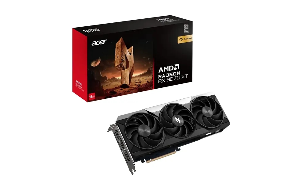 Acer Nitro Graphics Card Radeon Rx 9070 Xt Oc 16gb