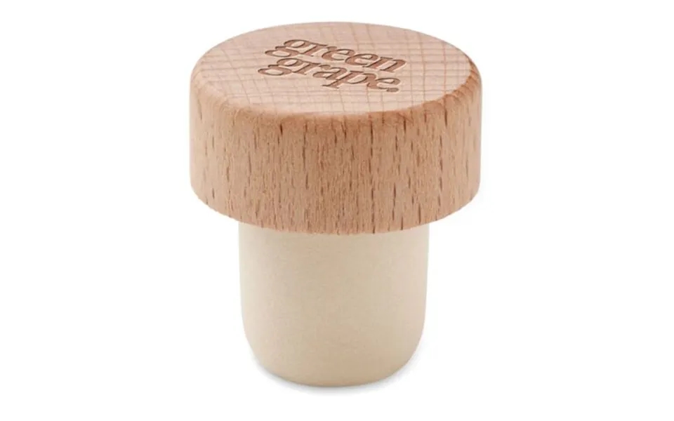 Promotional Beech Wood Bottle Stopper Wood Branded With Your Logo