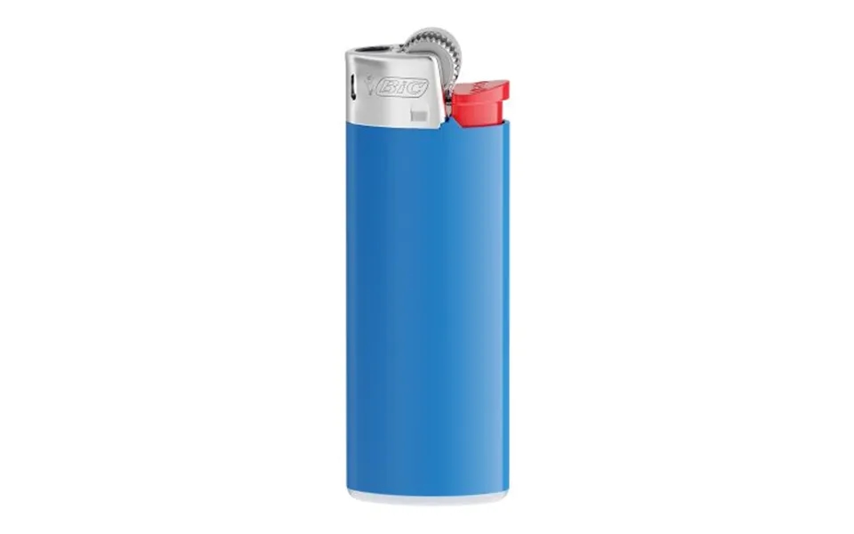 Promotional Bic J25 Standard Lighter Blue-white-clear Red-chrome Branded With Your Logo
