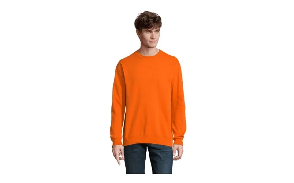 Promotional Columbia Unisex Sweat Shirt Orange Branded With Your Logo