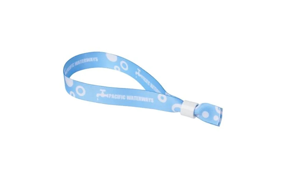 Promotional El Sublimation Festival Bracelet Double White Branded With Your Logo