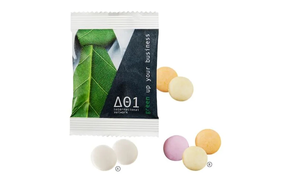 Promotional Mentos Duo Paper Bag Branded With Your Logo