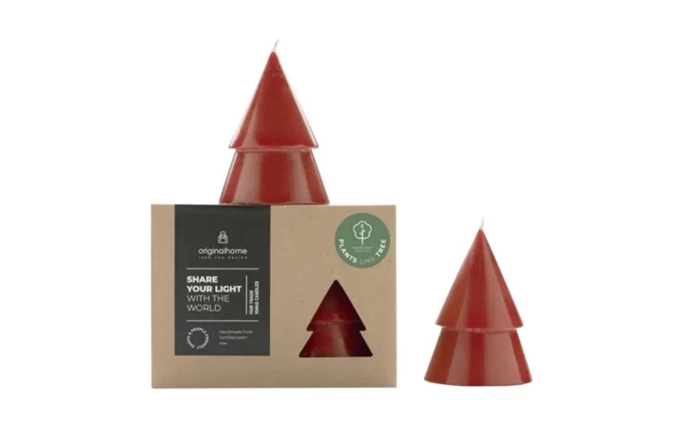 Promotional Orginal Home Xmas Tree Candle Matcha - M Red Branded With Your Logo