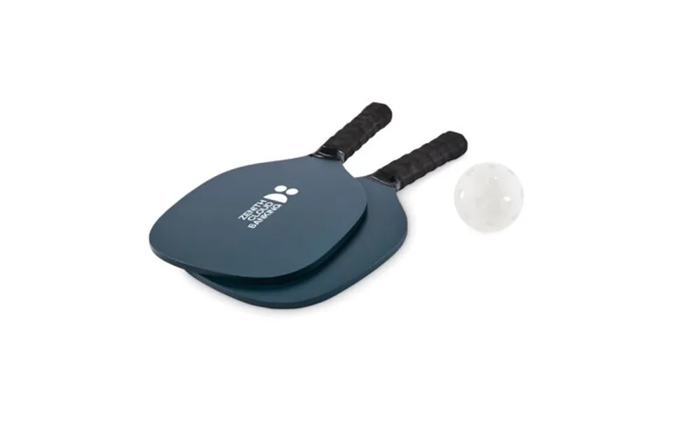 Promotional Pickle Ball Paddle Set Navy Blue Branded With Your Logo