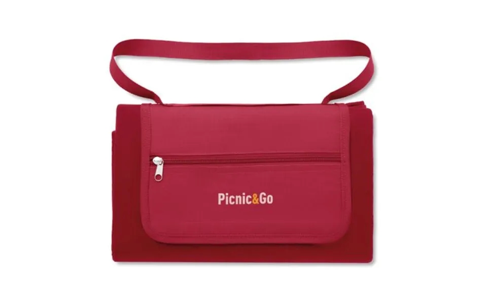 Promotional Picnic Blanket Red Branded With Your Logo