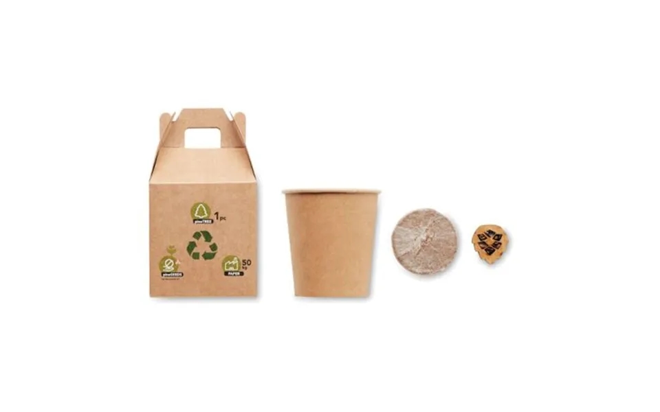 Promotional Pine Tree Set Beige Branded With Your Logo