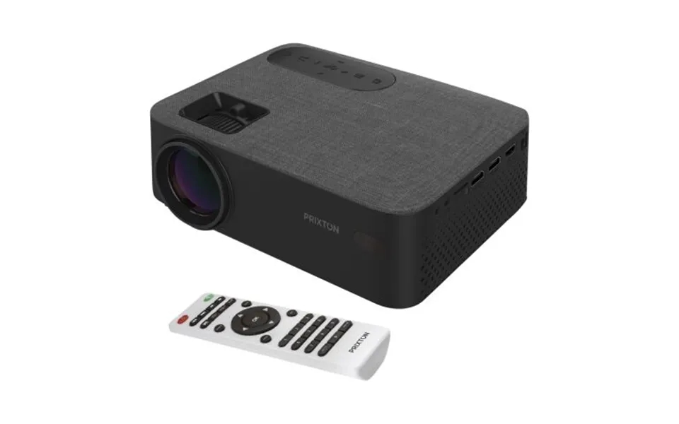Promotional Prixton Lumière Projector Solid Black Branded With Your Logo