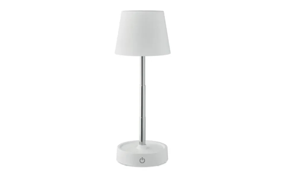 Promotional Usb Rechargeable Table Lamp White Branded With Your Logo
