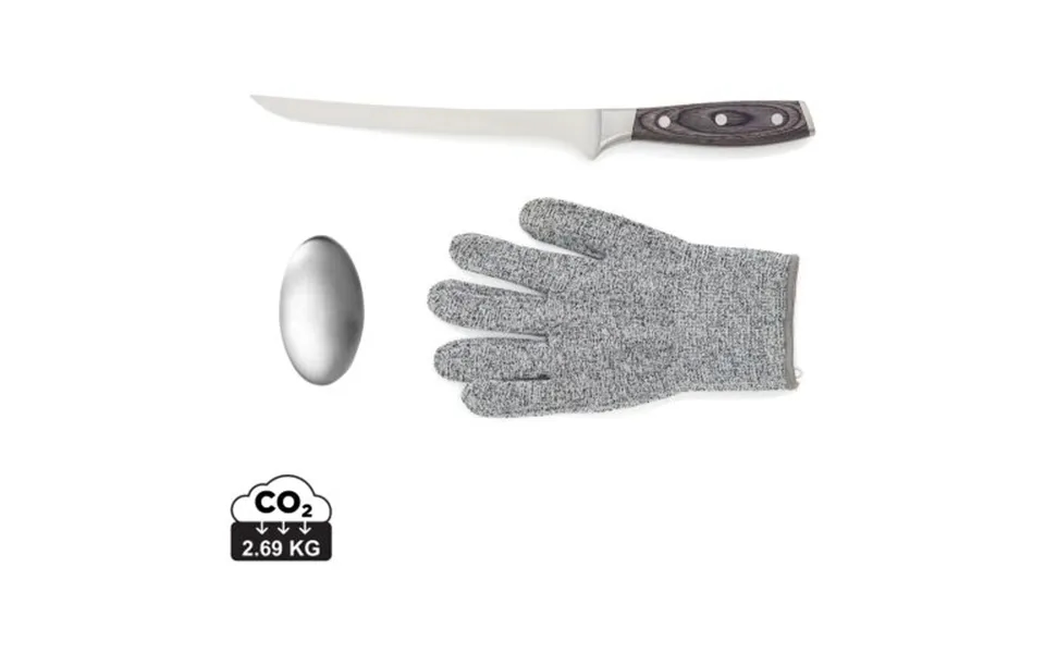 Promotional Vinga Kaiser Fillet Set Steel Branded With Your Logo