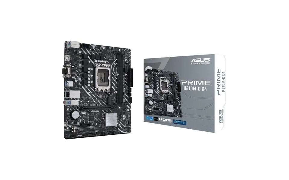 Asus Prime H610m-d D4 Intel Motherboard
