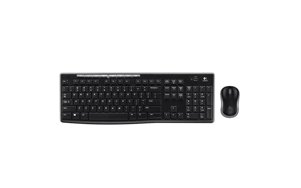 Logitech Mk270 Wireless Keyboard And Mouse Desktop Kit - Usb