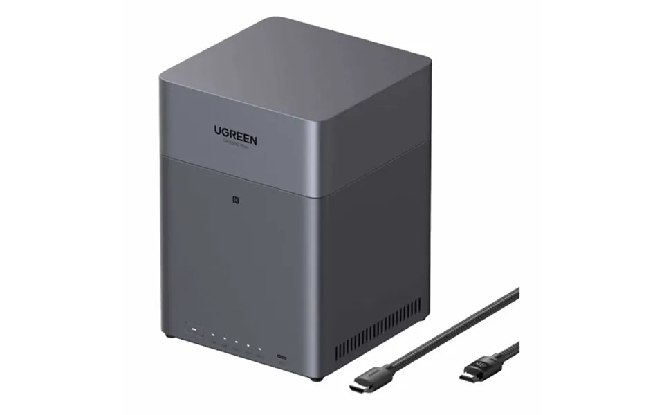 Ugreen Nasync Dh4300 Plus 4 Bay Network Attached Storage Enclosure - Diskless