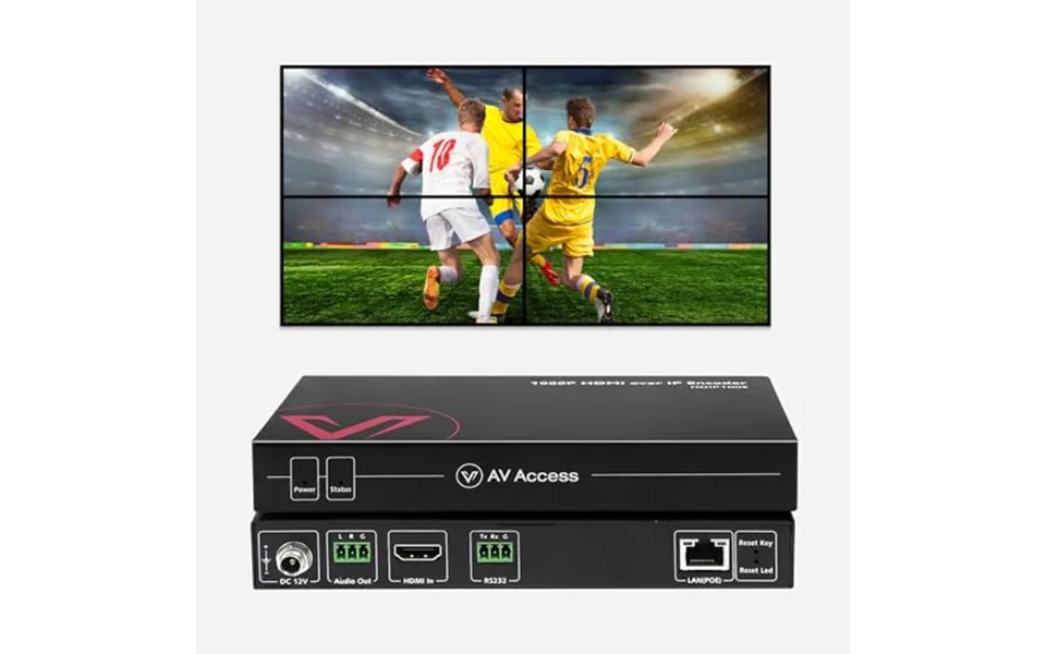 Av Access 120m 395ft Fhd 1080p 60hz Hdmi Extender Over Ip Encoder - One To One One To Many Many To Many Over Network