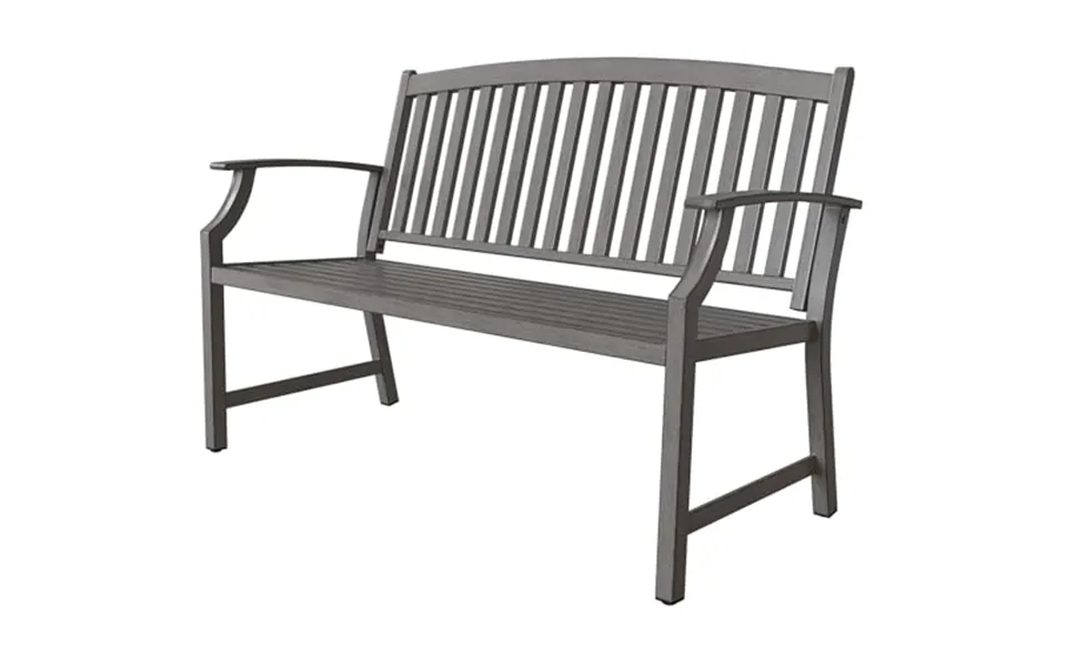 Grand Patio Outdoor Bench - Garden Bench With Anti-rust Aluminum Steel Metal Frame