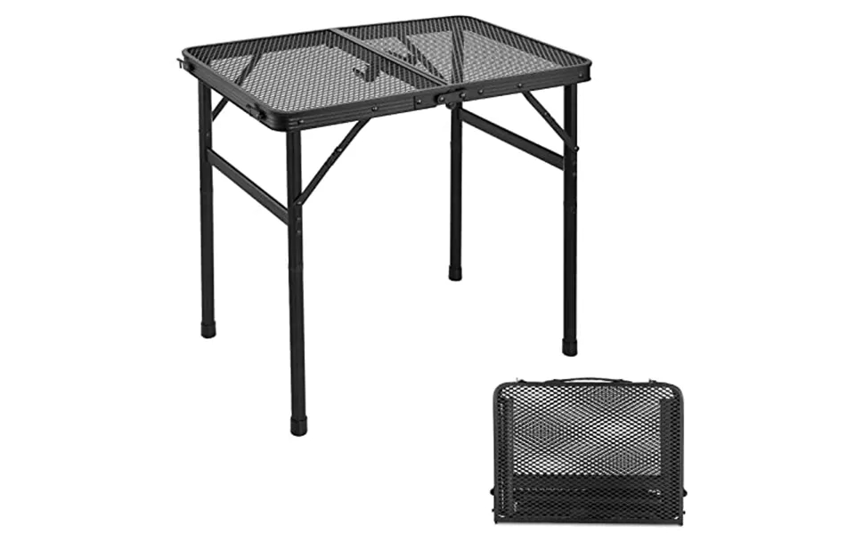 Odoland Portable Camping Table Ultralight Aluminum Folding Picnic Table Small Camp Table For Beach Hiking Backpacking Ou