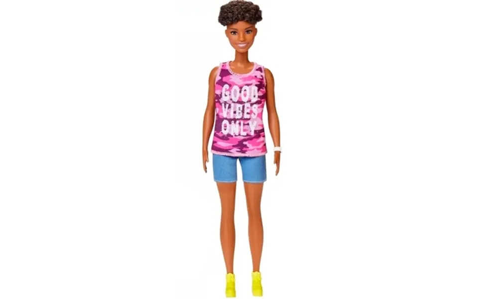 Barbie Fashionistas Original Doll With Curls
