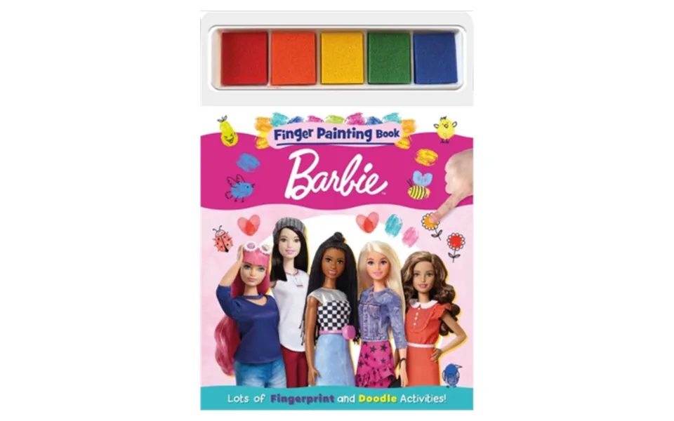 Barbie Finger Painting Book