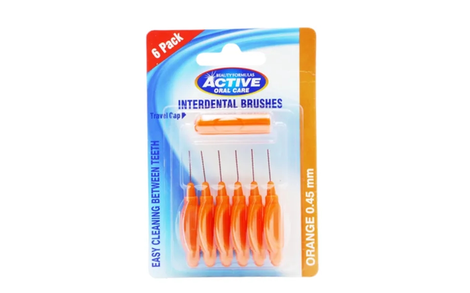 Beauty Formulas Interdental Brushes 0 45mm - 6 Pcs