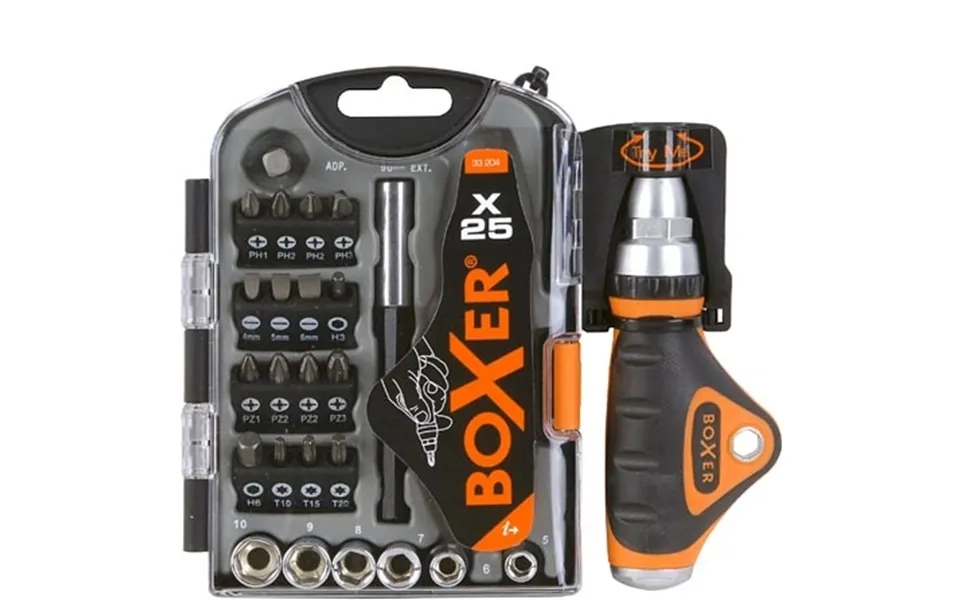 Boxer Top & Bit Set - 25 Pieces