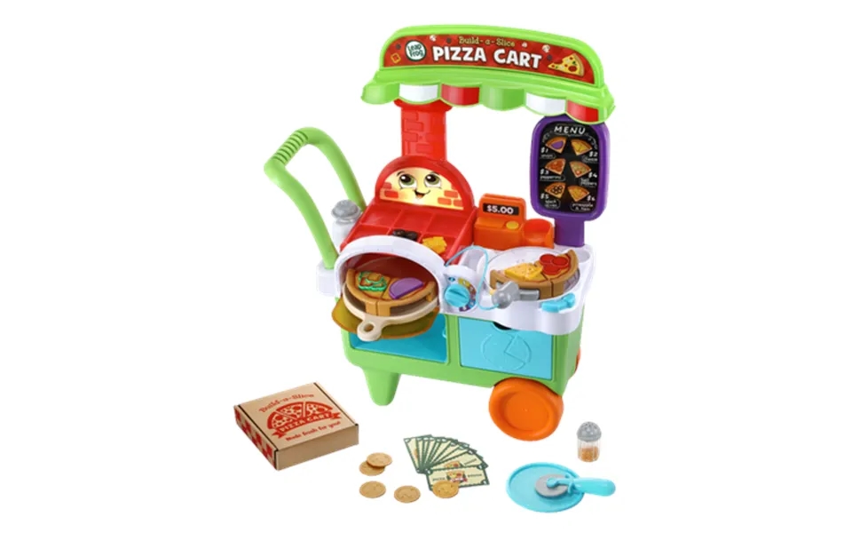 Leapfrog Build-a-slice Pizza Cart Learning Toy