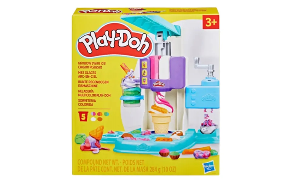 Play-doh Rainbow Swirl Ice Cream Playset