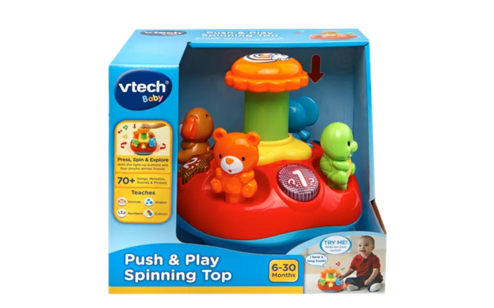 Vtech Push & Play Spinning Top