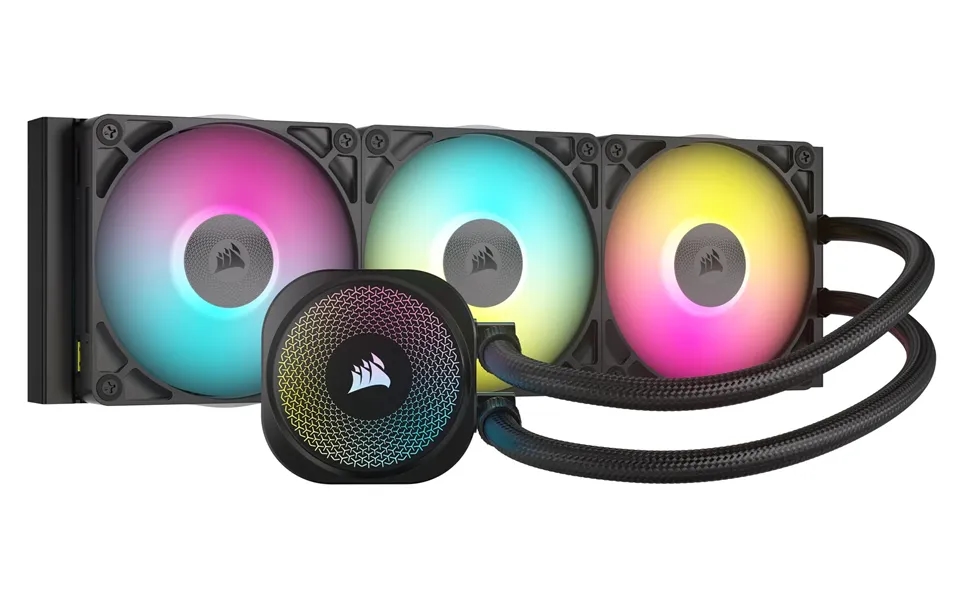 Corsair Icue Link Titan Rx Rgb Processor All-in-one Liquid Cooler 12 Cm Black 1 Pc S