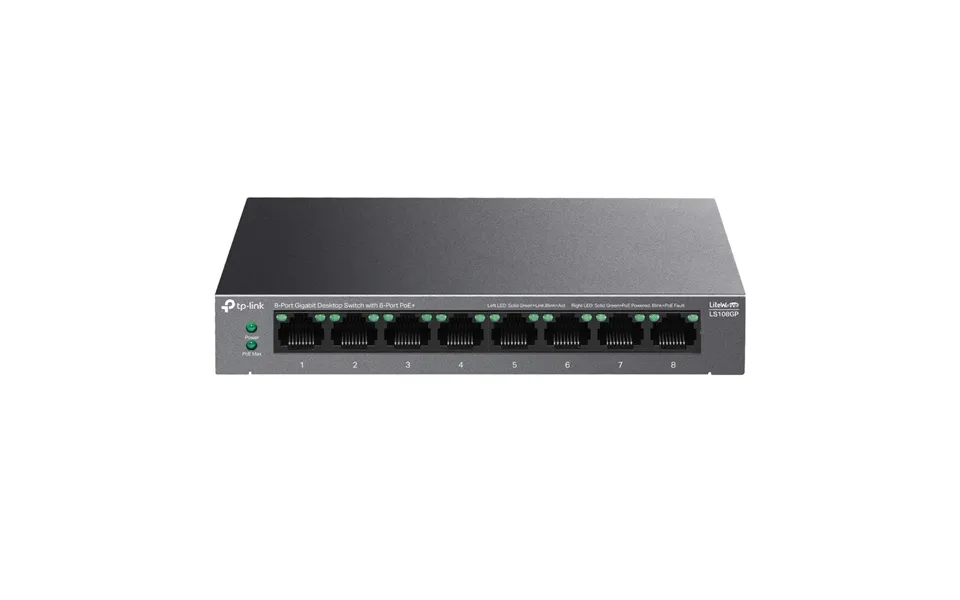 Tp-link Litewave 8-port Gigabit Desktop Switch With 8-port Poe