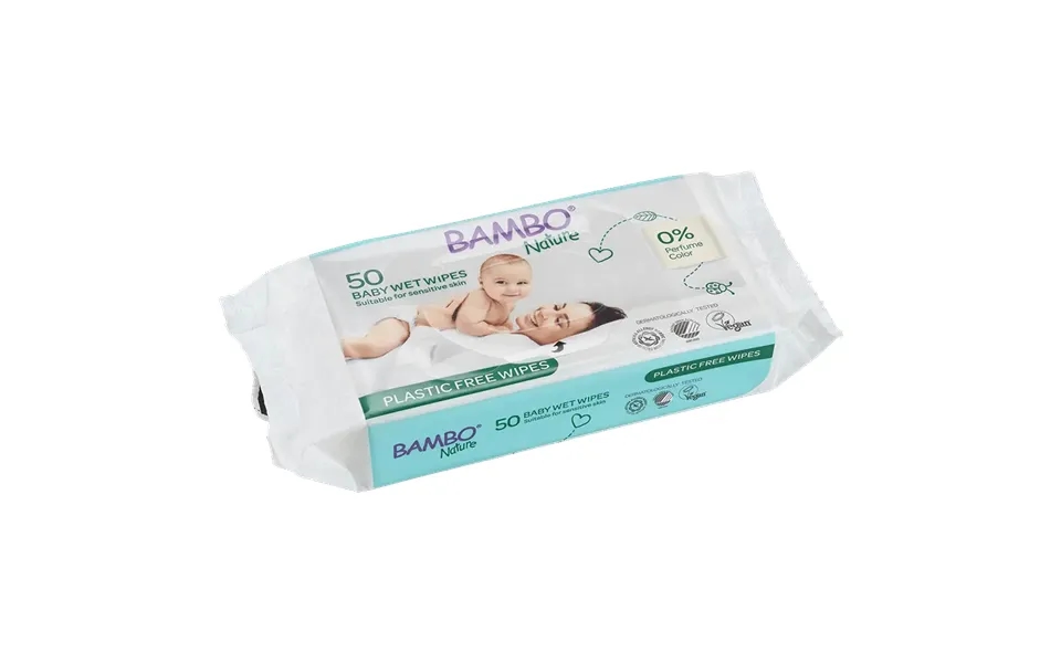 Bambo Nature Plastic-free Wet Wipes
