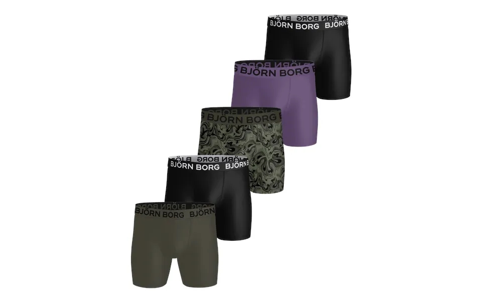 Sports Microfiber Boxers 5-pack