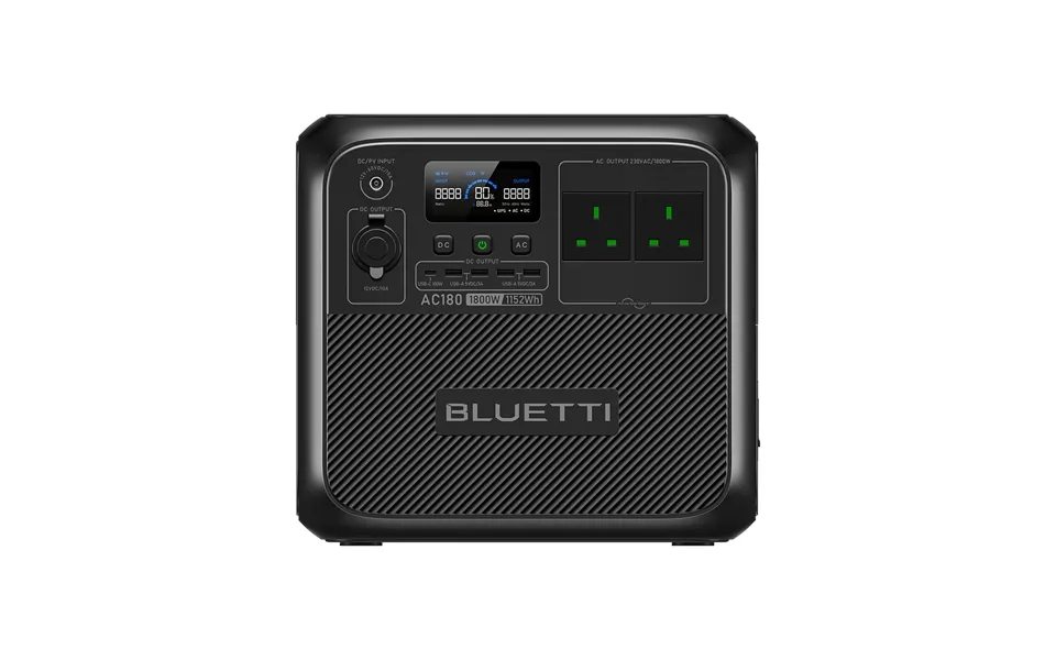 Bluetti Ac180 Portable Power Station 1,800w 1,152wh - Ac180 1800w 1152wh Power Station