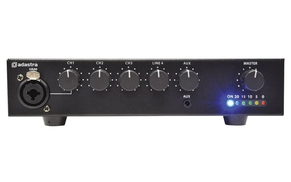 Adastra Ua60 Compact 5ch 100v Mixeramp