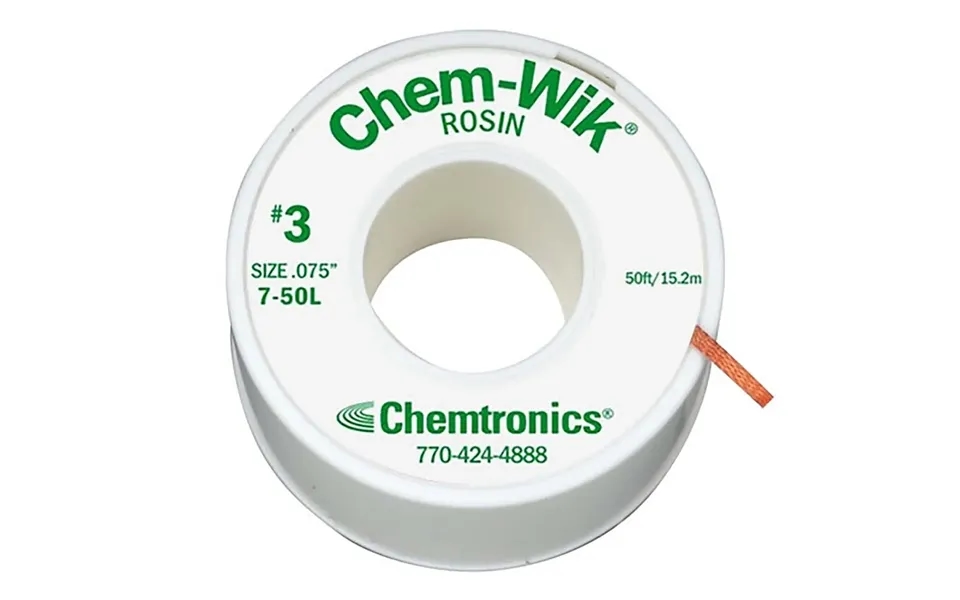Chemwik Desoldering Wick 2 Mm X 15 M
