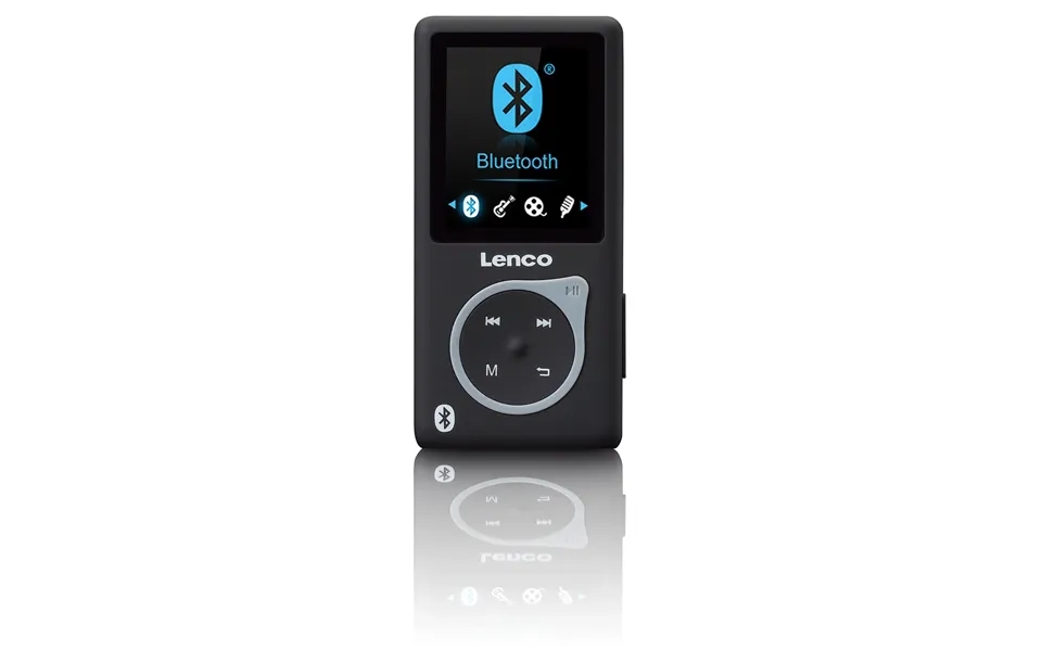 Lenco Mp3 Mp4 Player 8gb Micro Sd Card Expansion Black