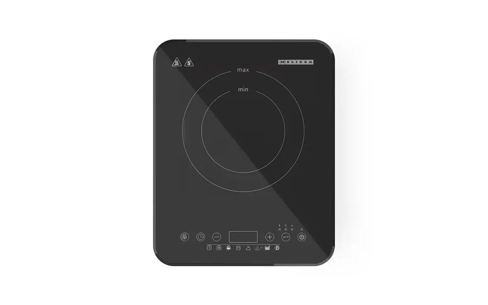 Melissa 2000w Portable Single Induction Hob - Convenient Electric Cooktop For Use With Induction-suitable Pans