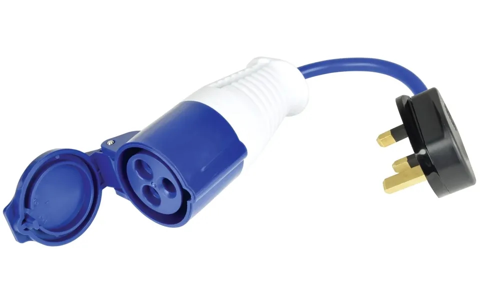 Mercury Caravan Hook Up Adapter 230v Uk Mains Conversion Plug Connector Lead Camping