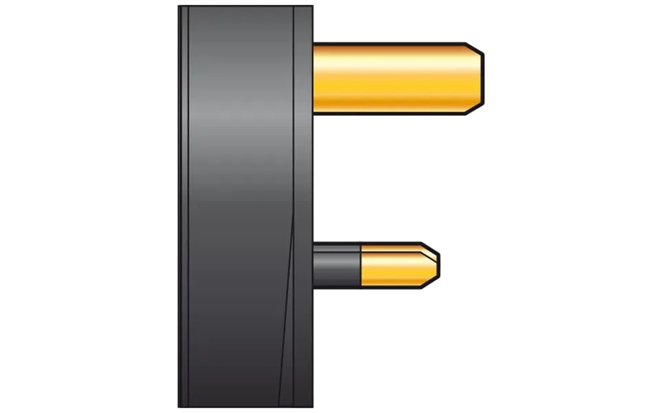 Mercury Fused Uk Mains Plugs - Plug, 13a Fuse, Black