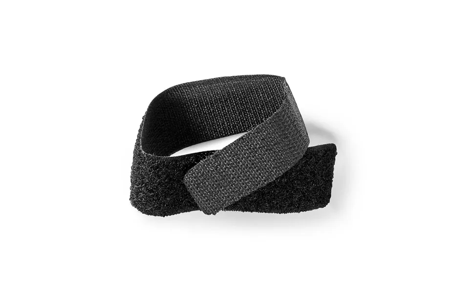 Nedis Cable Management Hook And Loop Locked 6 Pcs Nylon Black