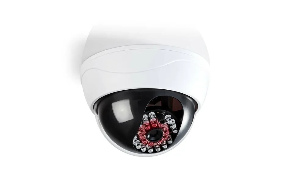 Nedis Dummy Security Cctv Fake Camera Dome Ip44 White