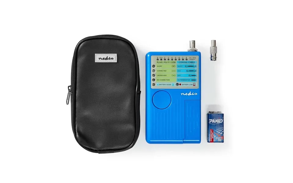 Nedis Lan Measuring Instrument Wired 180 M Led Indicator Battery Powered
