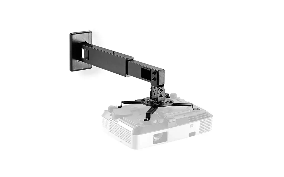 Nedis Projector Mount Full Motion 15 Kg Rotatable Tiltable Steel Black