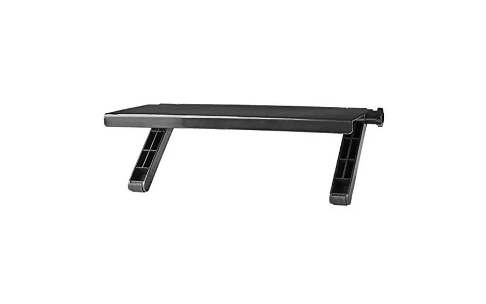 Nedis Screen Top Shelf Used For Desktop Notebook Max. Carrying Capacity 6 Kg Black Plastic